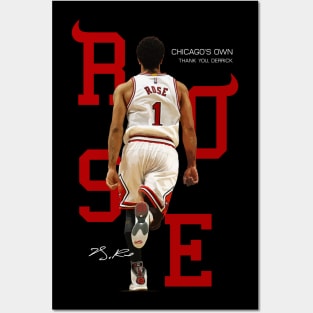 Derrick Rose Retirement Posters and Art